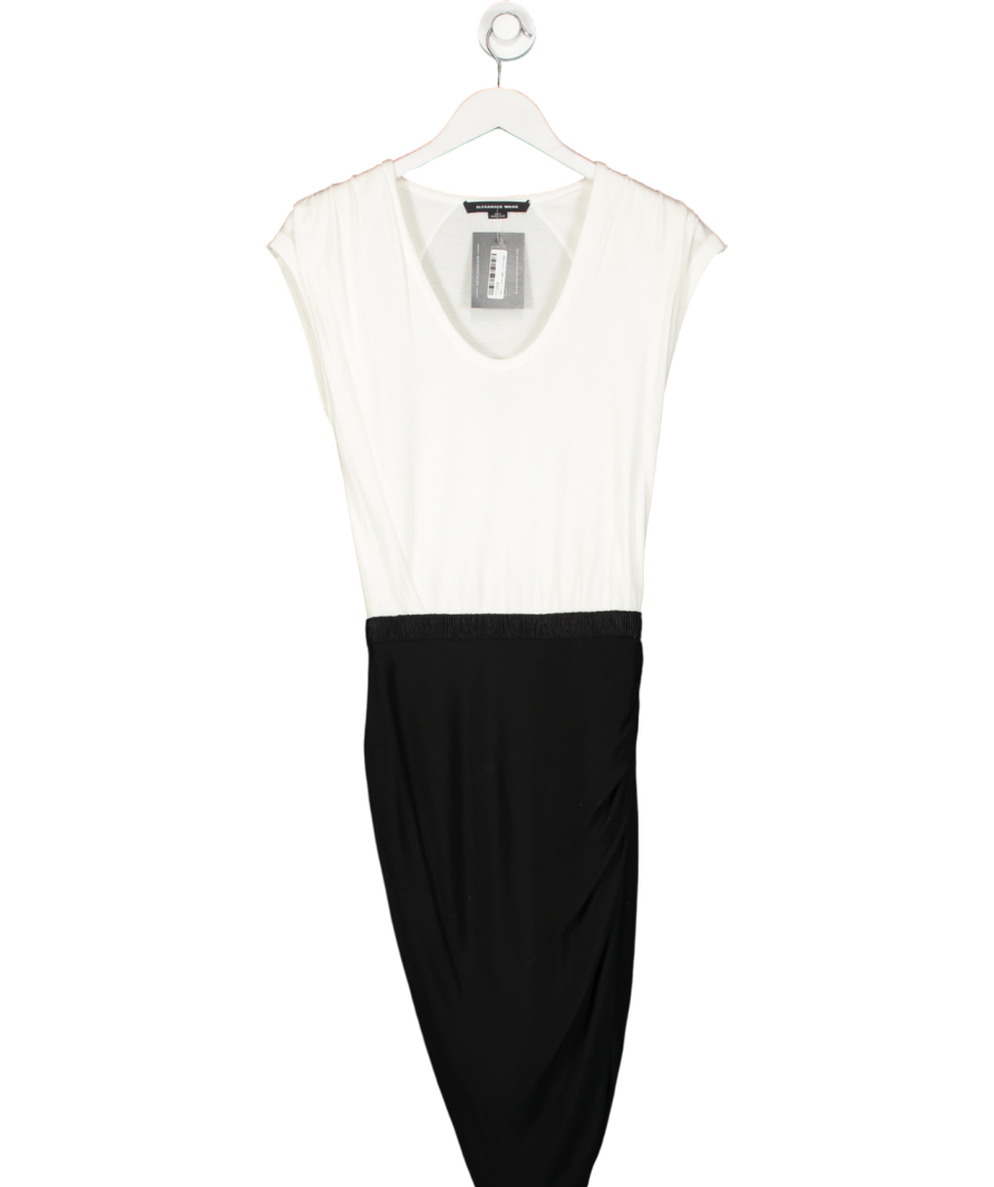 Alexander Wang White Cap Sleeve Pencil Dress UK 4