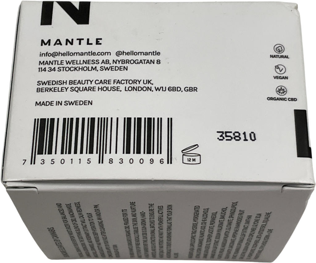 mantle The Chill Cream 50ml