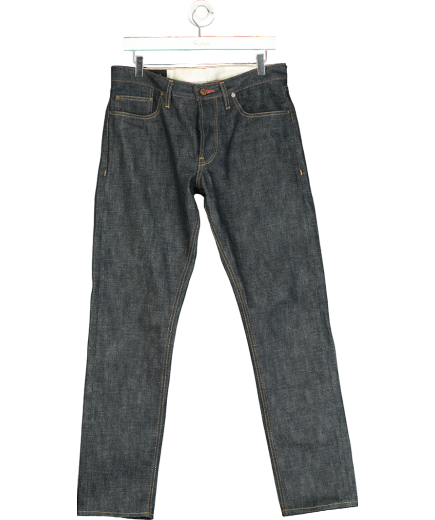 HIUT DENIM Blue The Work@ - Slim Fit - Japanese Selvedge Jeans W32