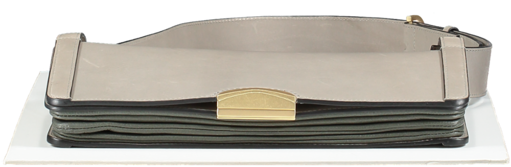 Naru Grey Fan Shoulder Bag One Size