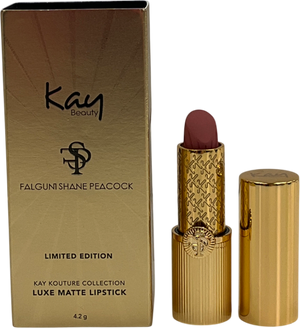 KAY BEAUTY Falguni Shane Peacock Luxe Matte Lipstick Champagne Brocade 4.2g