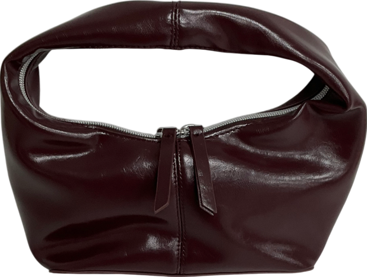 H&M Purple Burgundy Hand Bag One Size