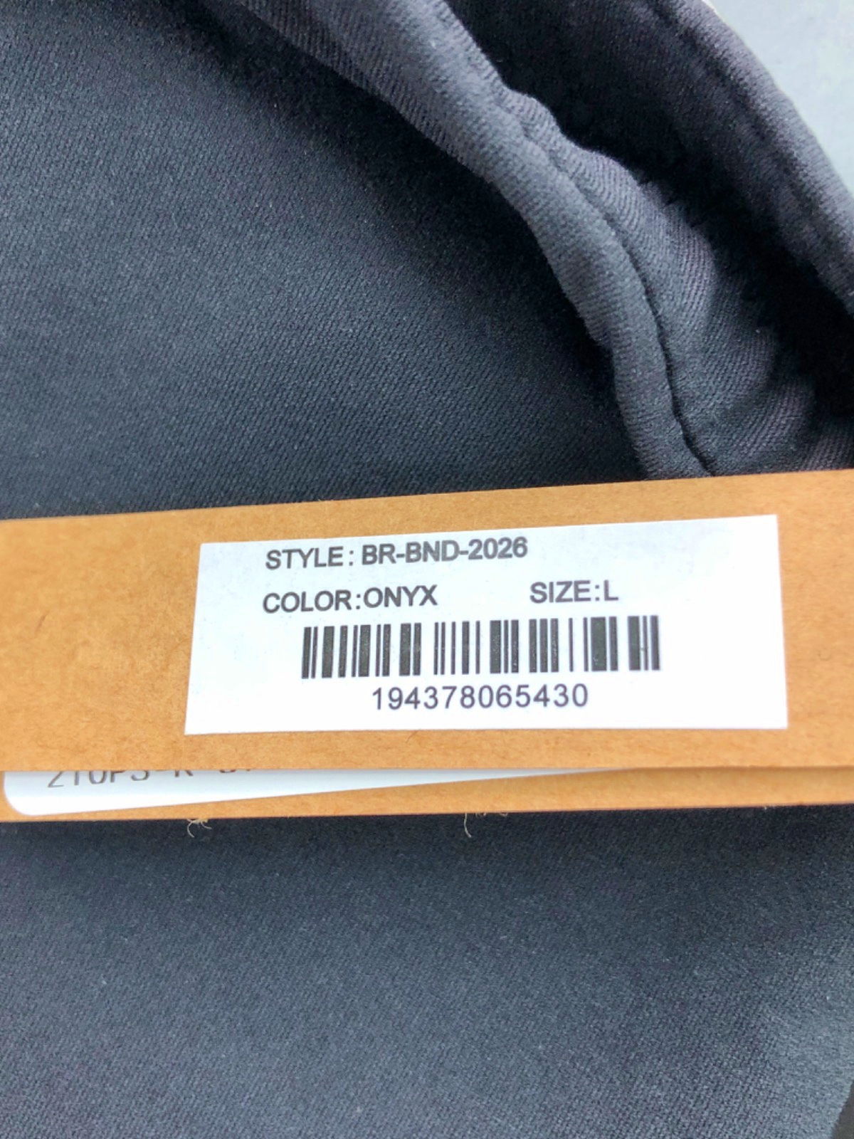 SKIMS Onyx Fits Everybody Bandeau Top- UK L