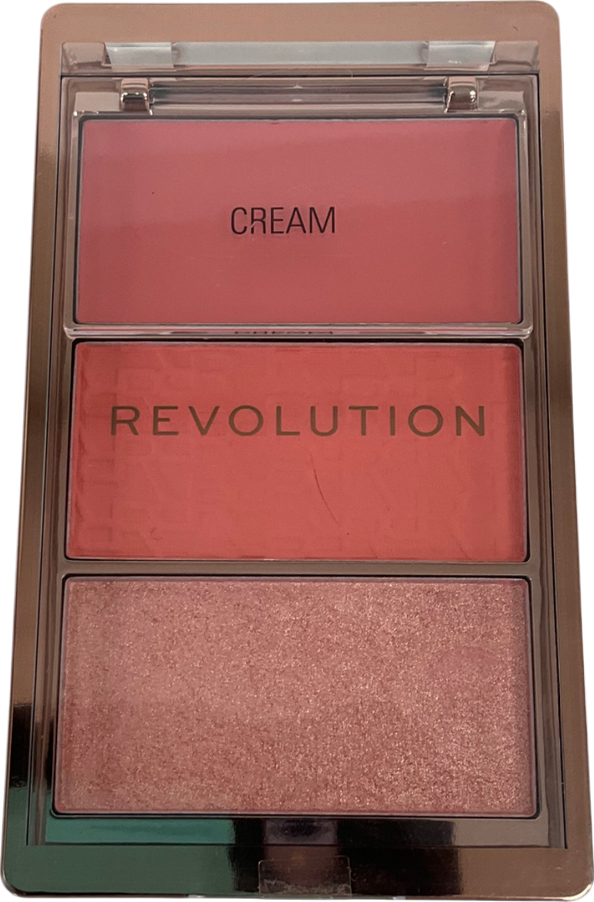 Revolution Icon Blush Palette Authentic Peach 9.8g