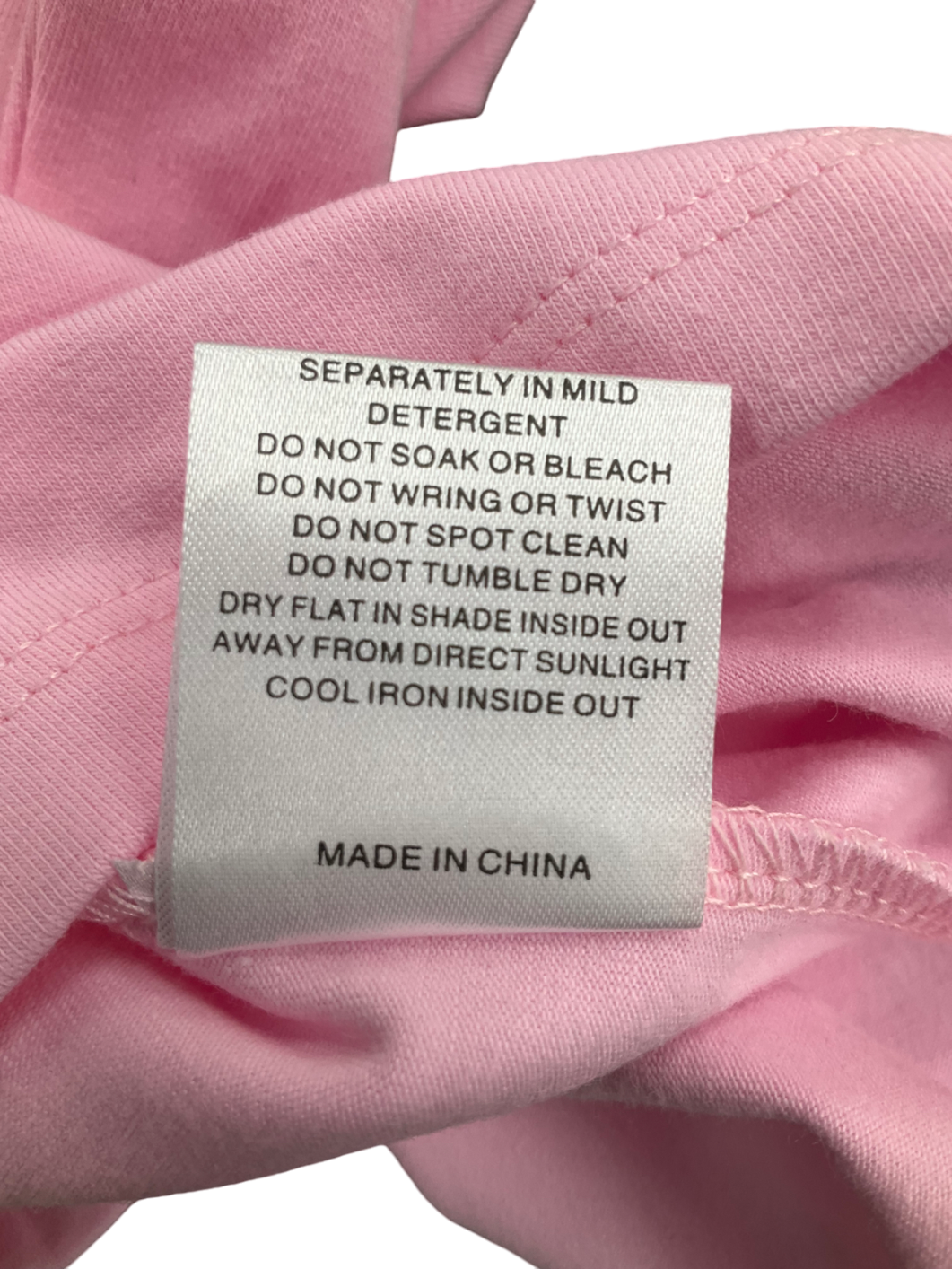 White Fox Pink In Your City Baby Tee UK XS