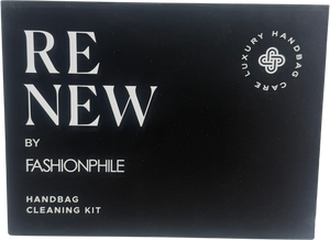Fashionphile Black Renew Handbag Cleaning Kit. One Size