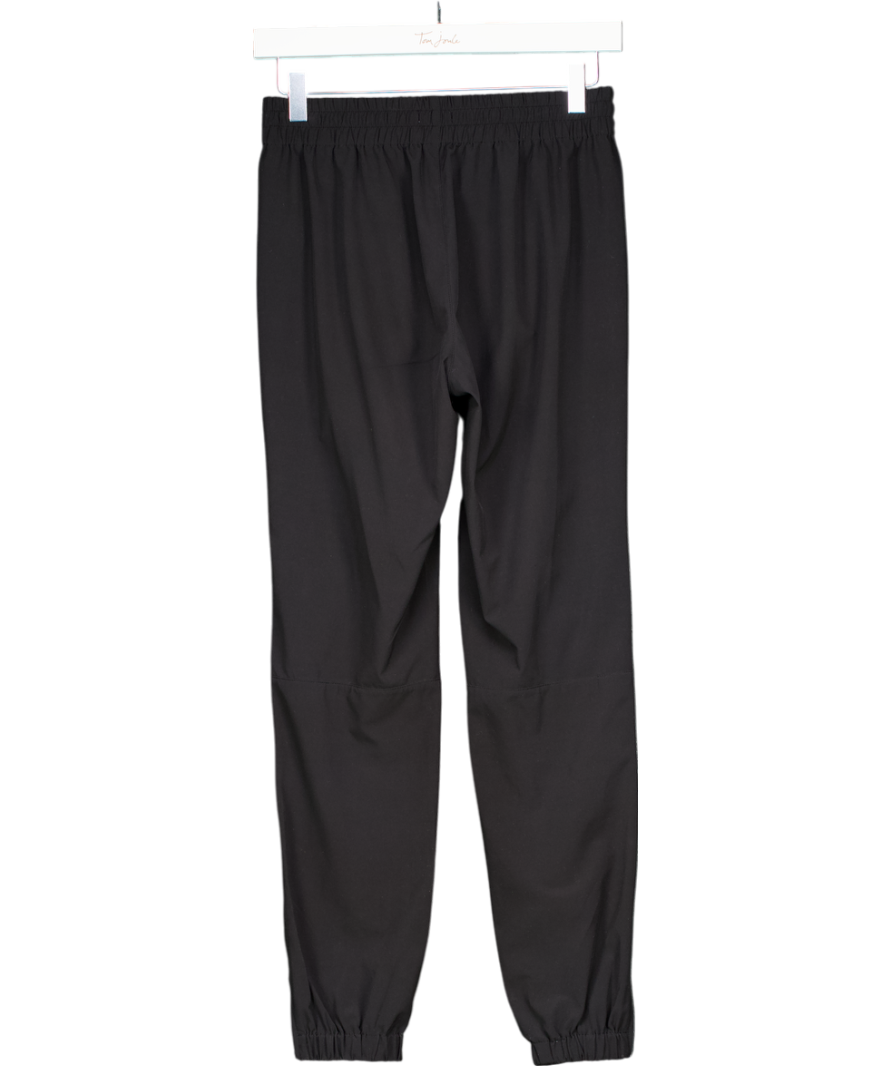TNA Black Elasticated Waist Band Trousers UK XS