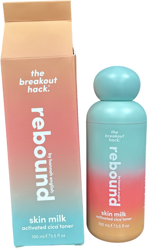 The breakout hack Rebound Skin Milk Activated Cica Toner 100ml
