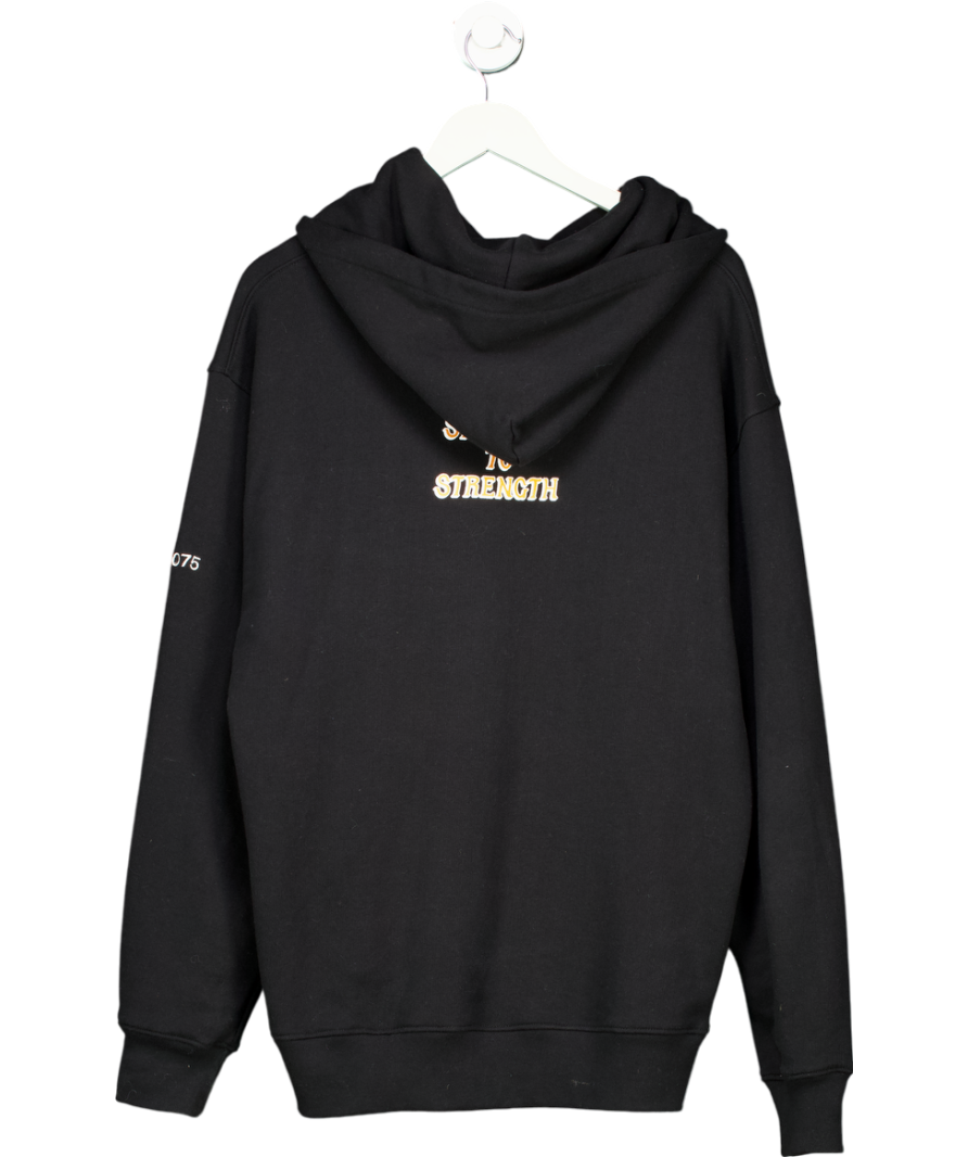 Black 'from Struggle To Strength' Hoodie UK L