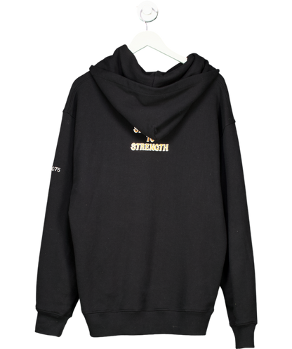 Black 'from Struggle To Strength' Hoodie UK L