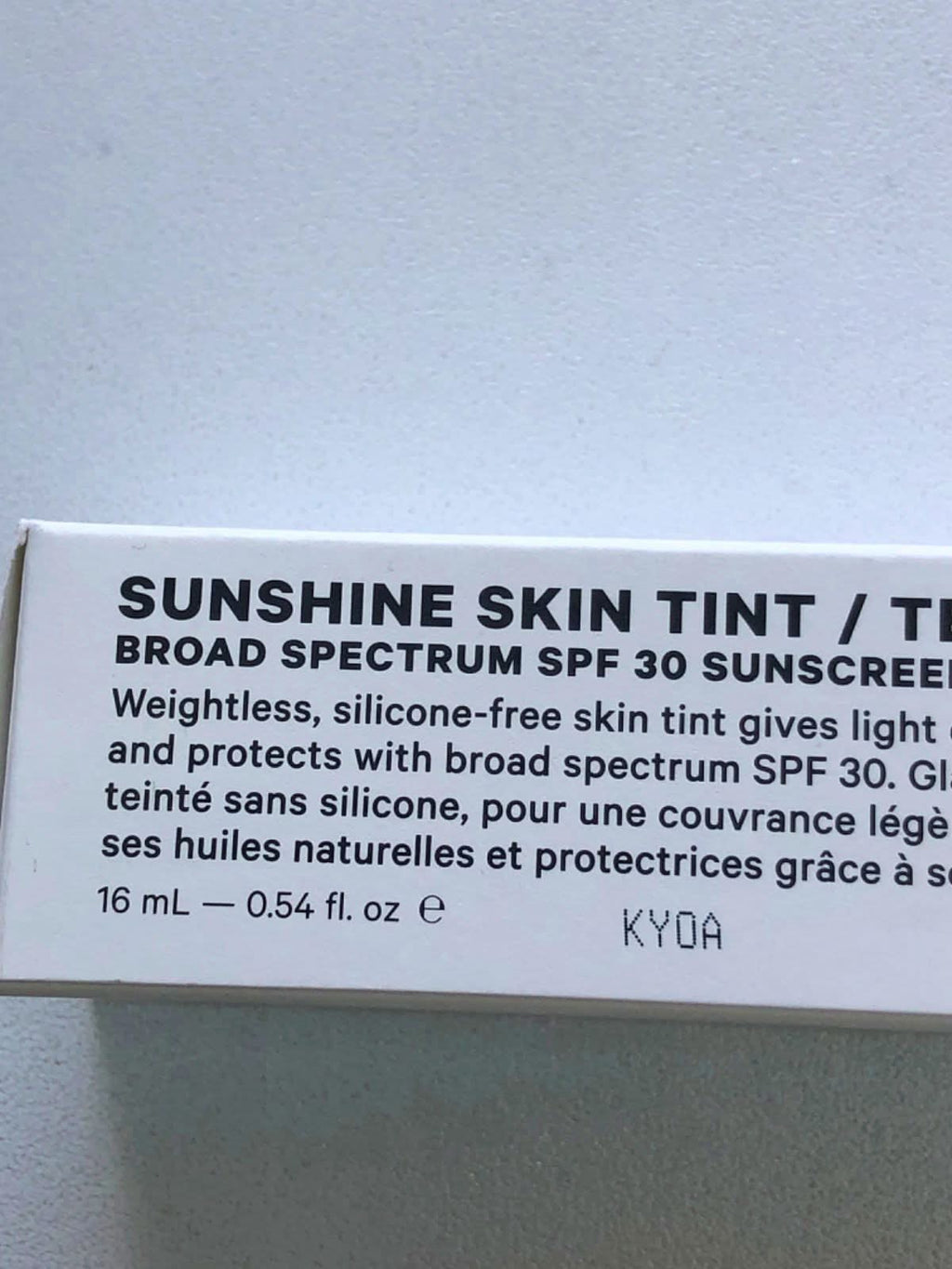 Milk Makeup Sunshine Skin Tint Medium Tan 16 ml