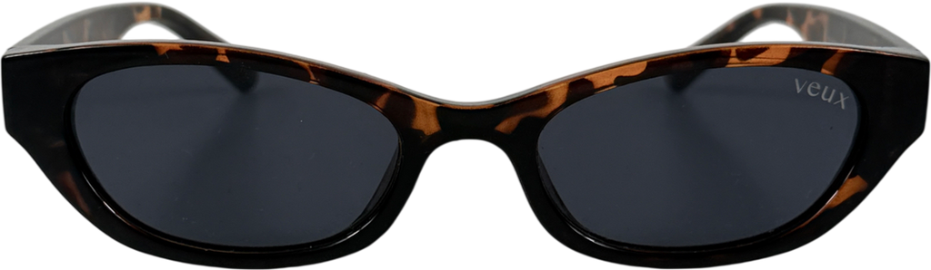 Veux Brown Tortoise Sheep Sunglasses One Size