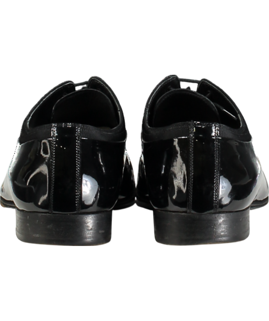 Christian Dior Black Patent Lace Up Oxford Shoe UK 7 EU 41 👞