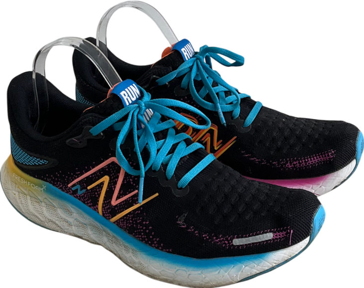 New Balance Black London Marathon Fresh Foam 108 V12 Trainers UK 8.5 EU 42.5 👞
