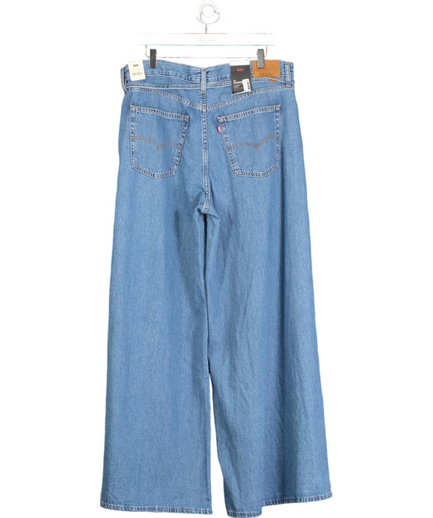 levis Blue Xl Superwide Jeans W32
