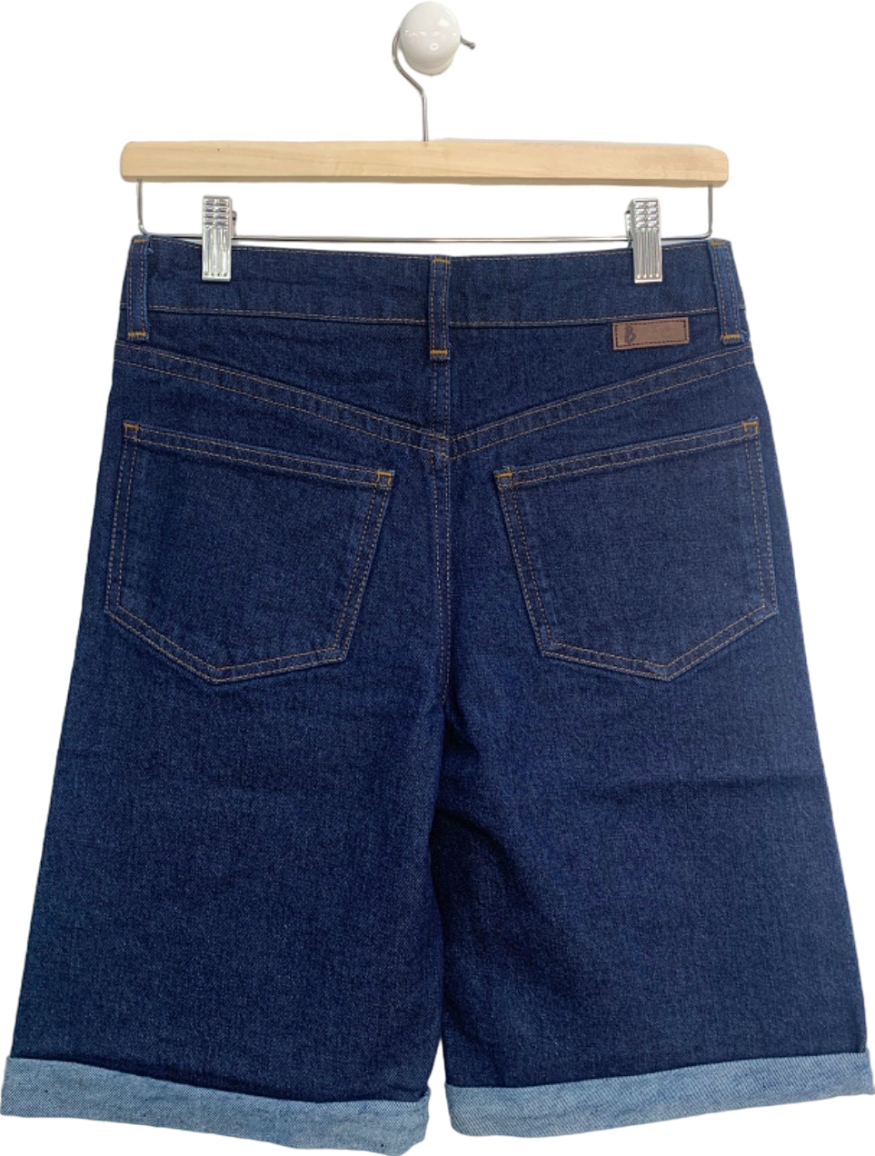 Boden Dark Blue Denim Shorts Size UK 6