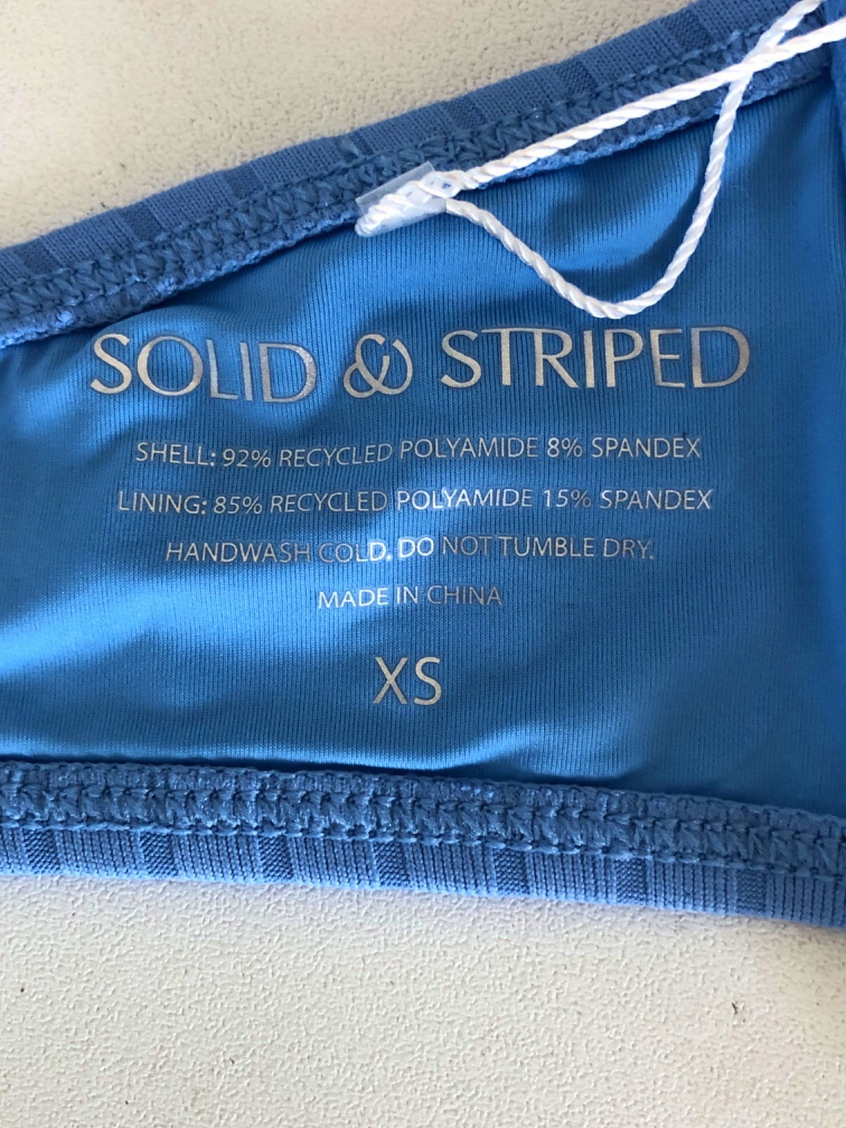 Solid & Striped Marina Blue The Lilo Top XS