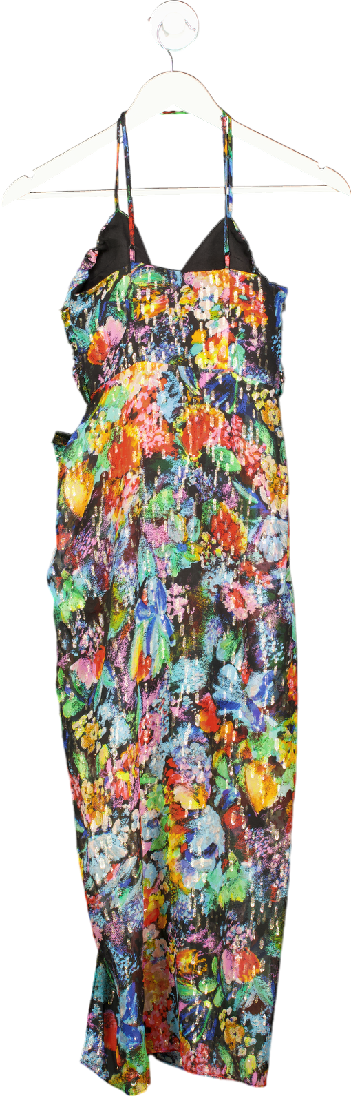The Kooples Multicolour Floral Dress Size 1 UK 8