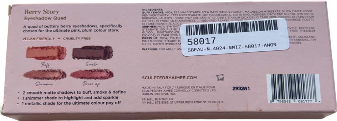 Sculpted by Aimee Berry Story Eyeshadow Quad