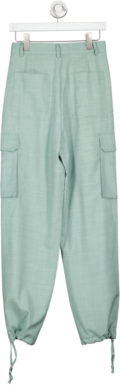 Vicolo Green Tailored Cargo Trousers UK XS