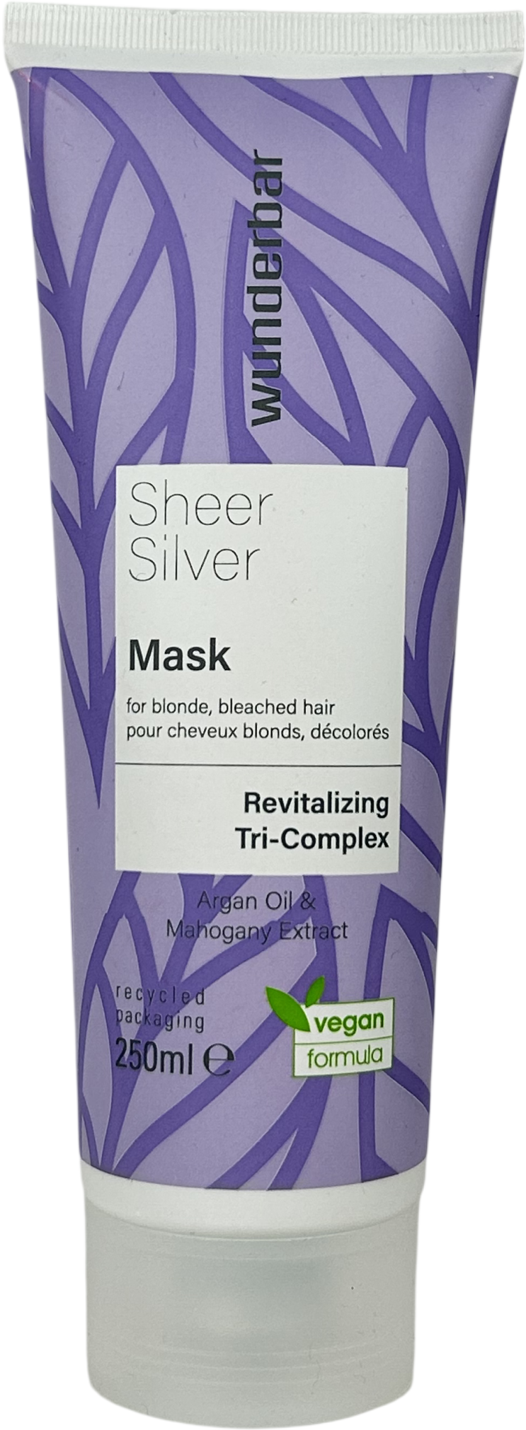 Wunderbar Vegan Sheer Silver Colour Protect Mask 250ml