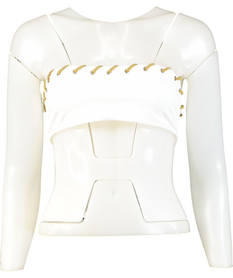 marsthelabel White The Alexis Top UK 12