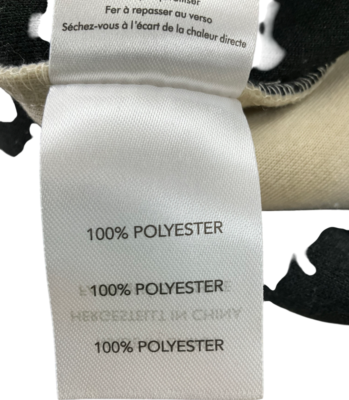 4th Arq Cream Phoenix Half Zip Abstract Fleece UK S