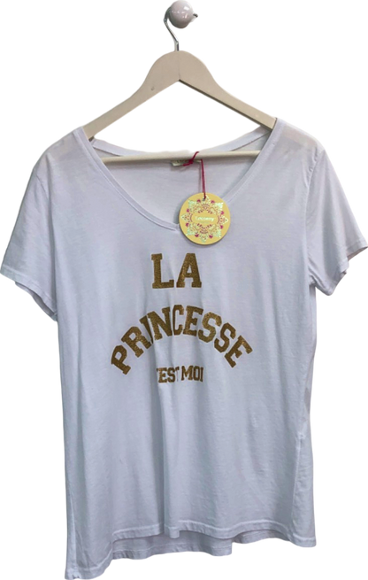 Lacomy White La Princesse T-Shirt Onesize