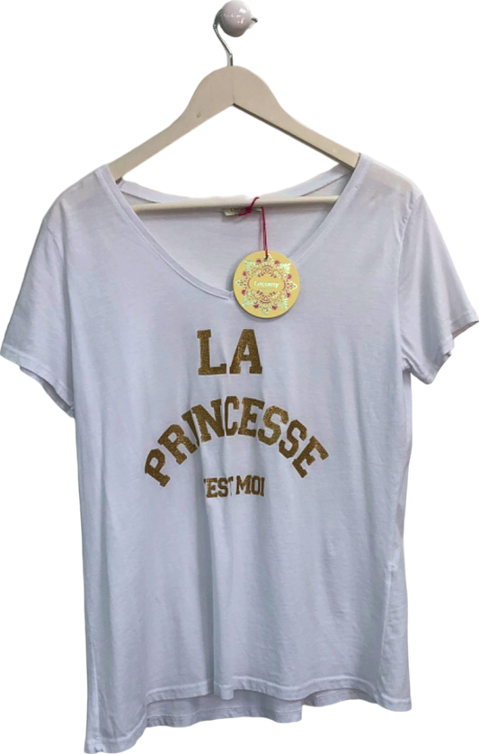 Lacomy White La Princesse T-Shirt Onesize