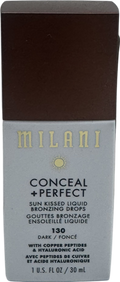 Milani Conceal + Perfect Sun Kissed Liquid Bronzing Drops 130 30ml