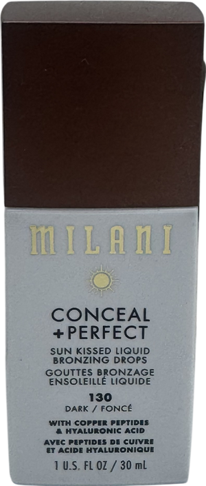 Milani Conceal + Perfect Sun Kissed Liquid Bronzing Drops 130 30ml
