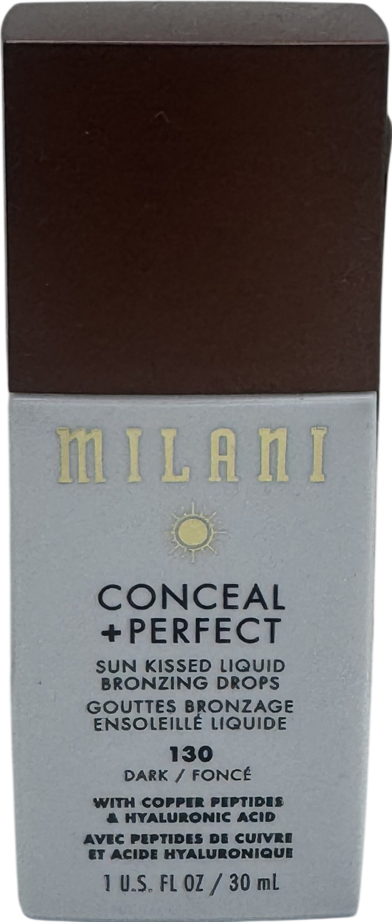 Milani Conceal + Perfect Sun Kissed Liquid Bronzing Drops 130 30ml