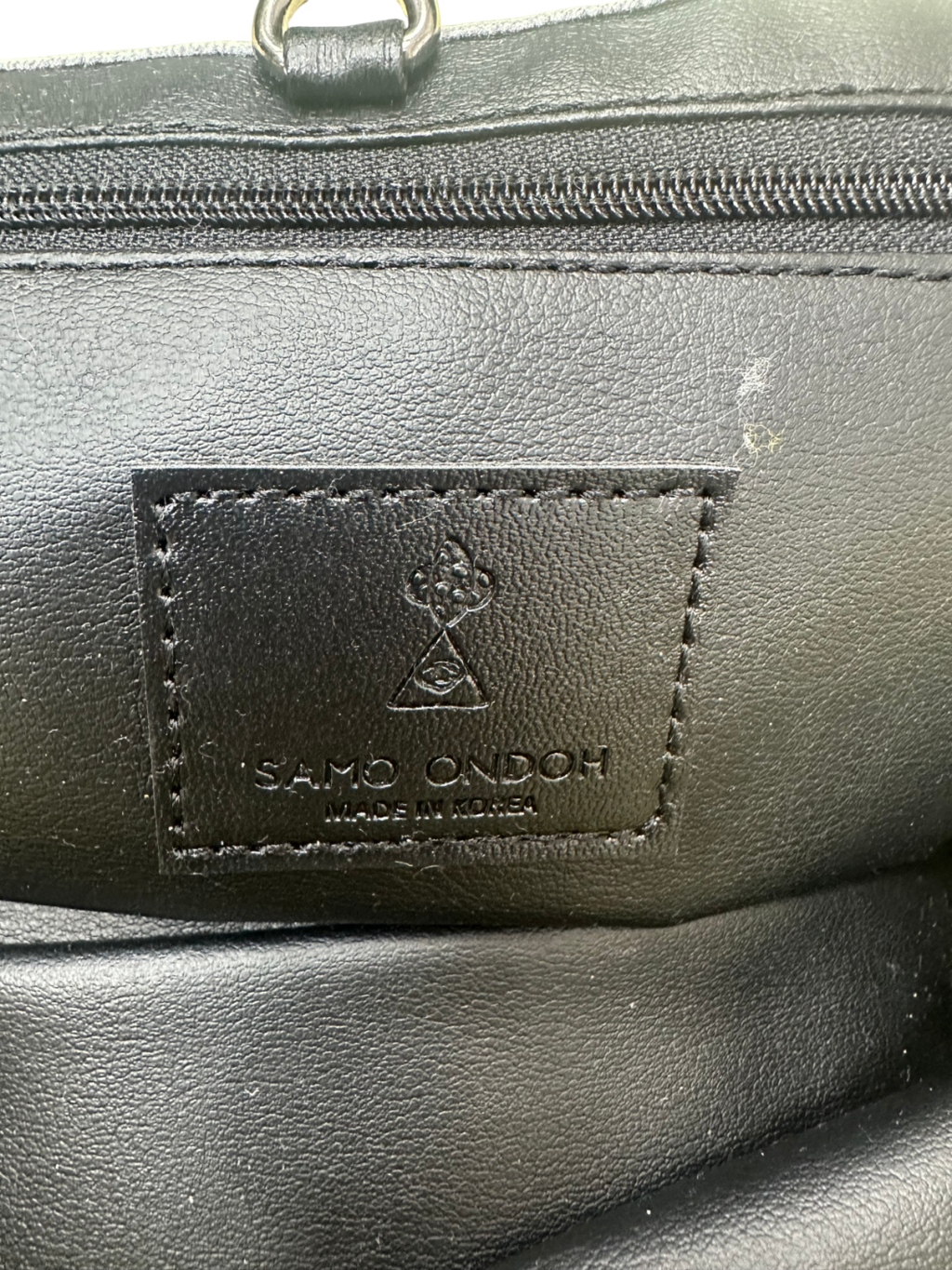 SAMO ONDOH Yellow Le Belt Tote/shoulder bag