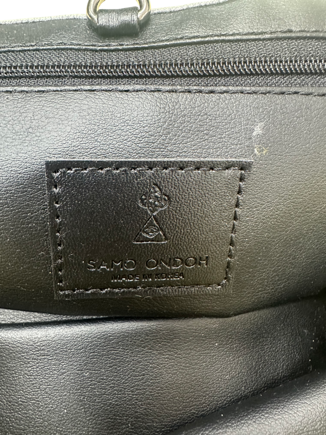 SAMO ONDOH Yellow Le Belt Tote/shoulder bag