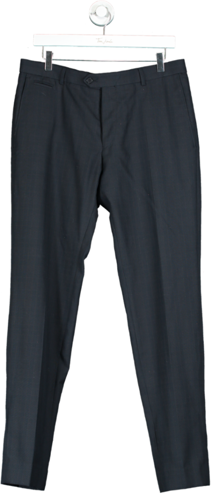 Limehaus Black Formal Trousers Long UK W 34