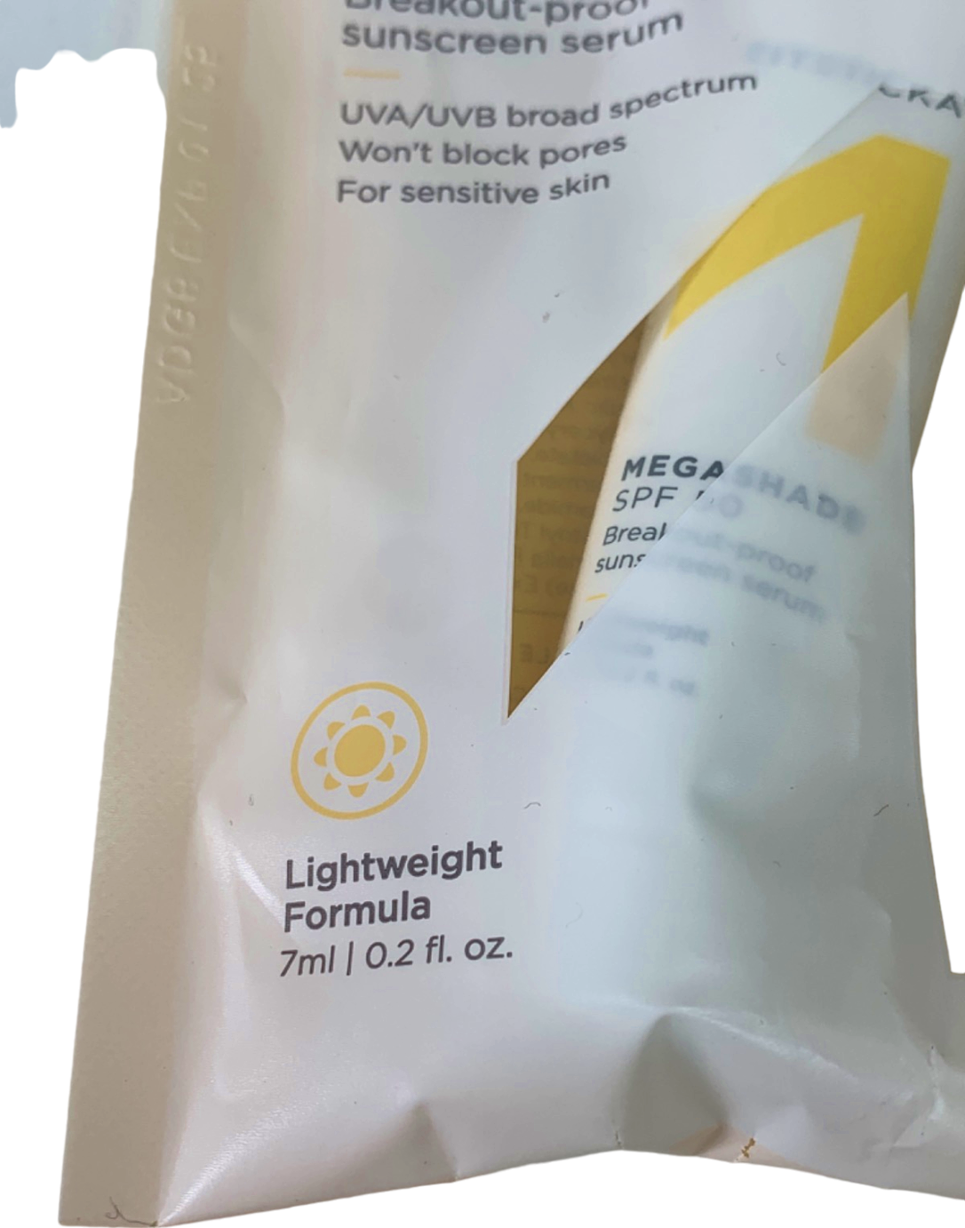 ZitSticka Megashade SPF 50 Sunscreen Serum  7ml