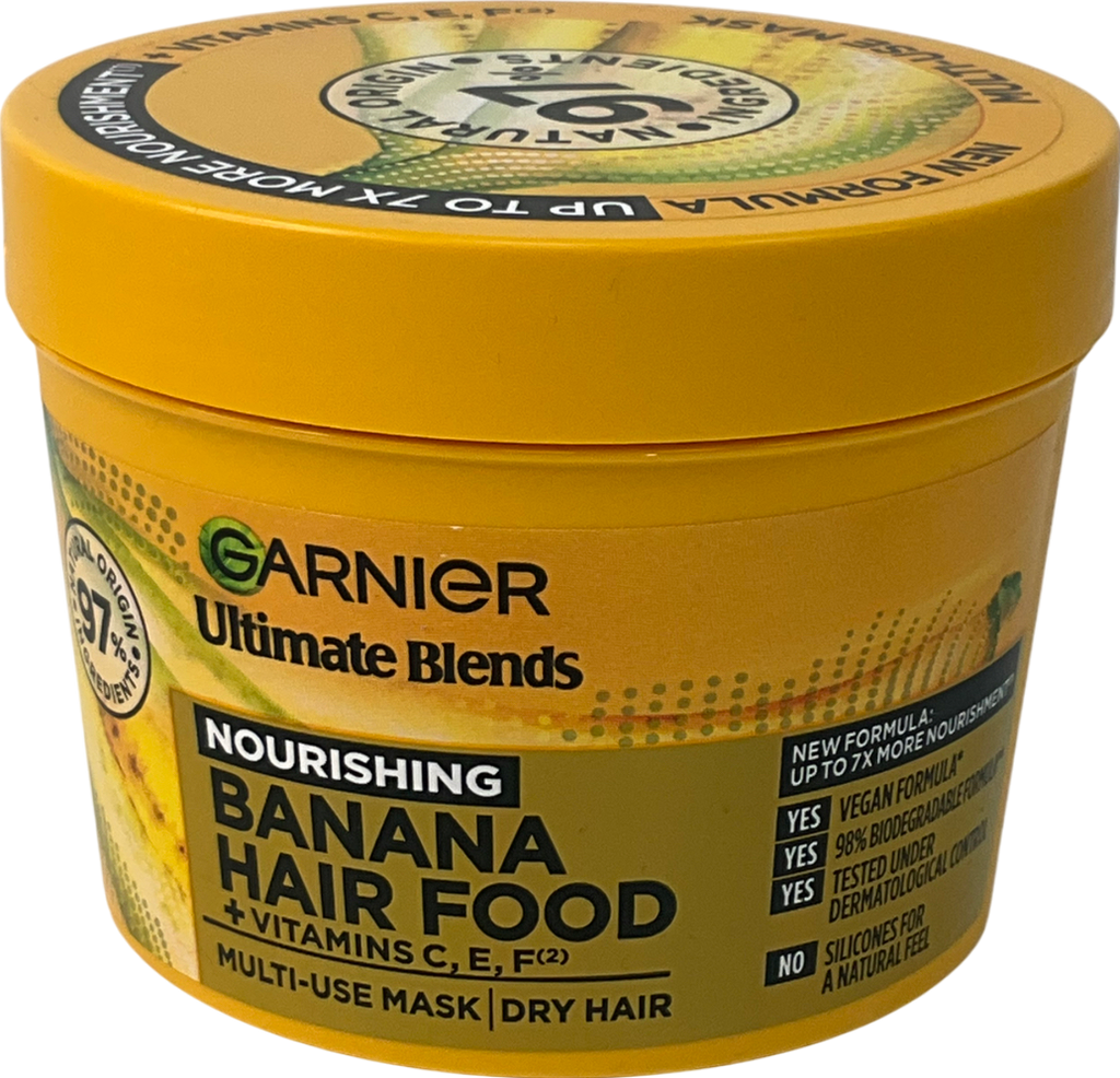 Garnier Ultimate Blends Hair Food Banana 3-in-1 Dry Hair Mask Treatment 400ml