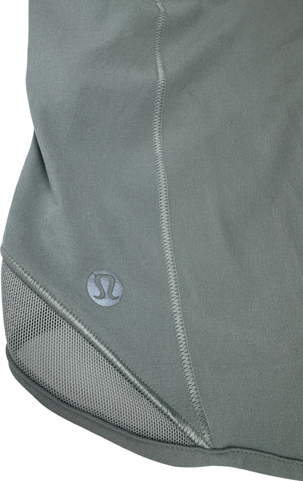 Lululemon Sage Green Runner Shorts UK 8