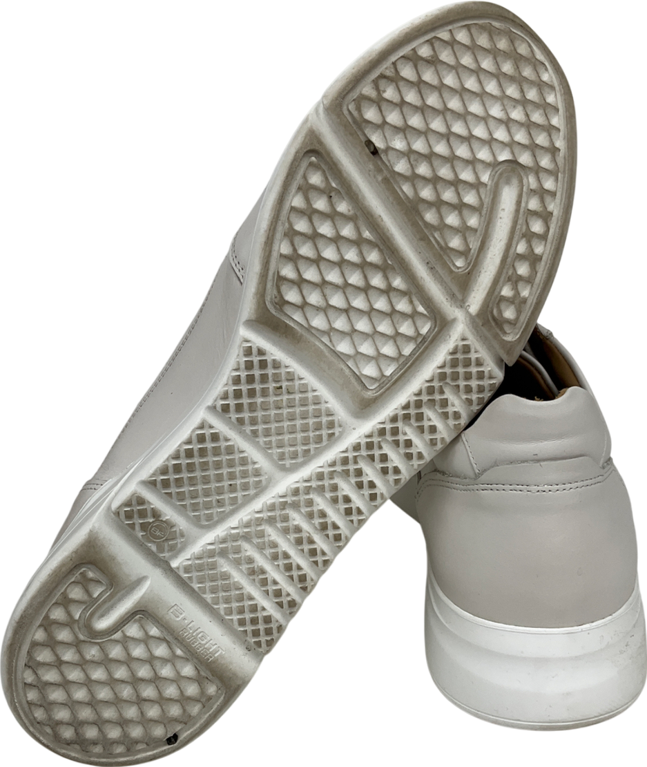 Russell & Bromley White Linford Chunky Runner UK 9 EU 43 👞