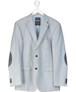 Roy Robson Blue Virgin Wool Stripe Blazer UK 44" CHEST
