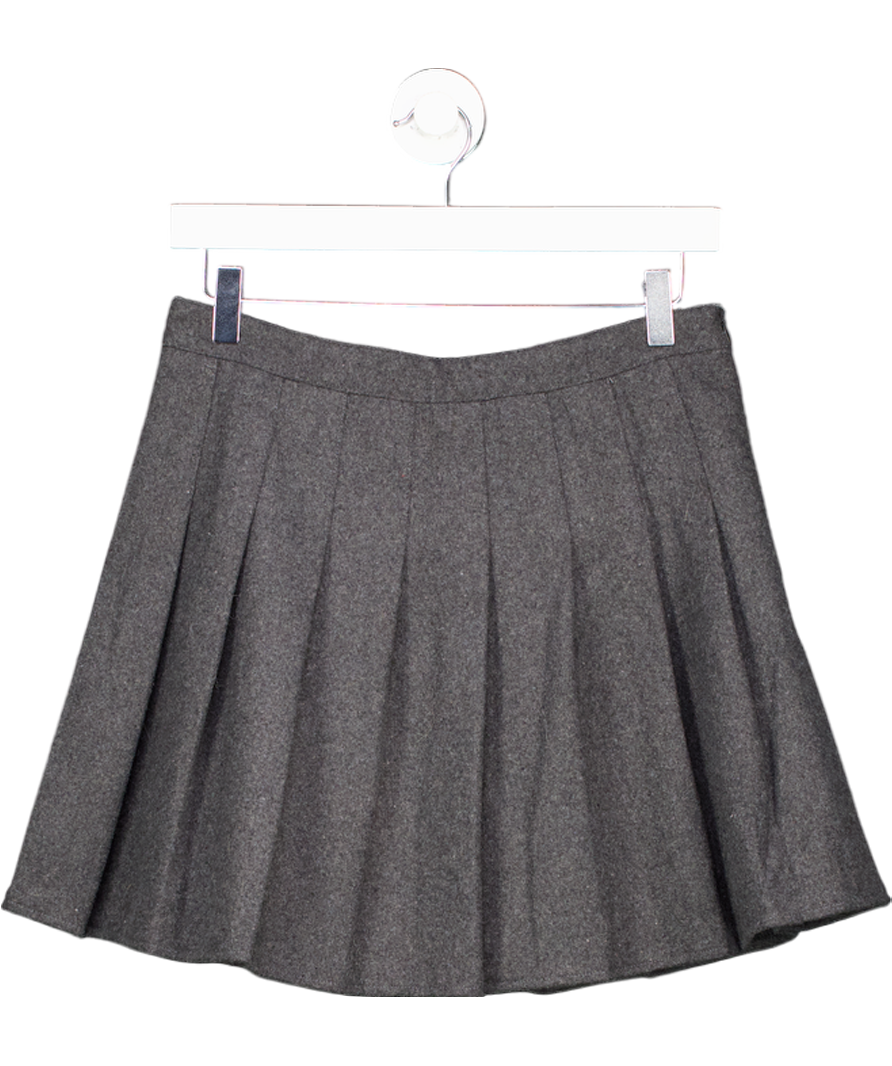 hoerev Pleated Grey Skirt UK M
