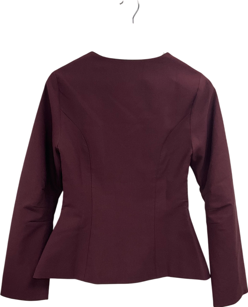 ASOS Red Tailored Pelmet Blazer UK S