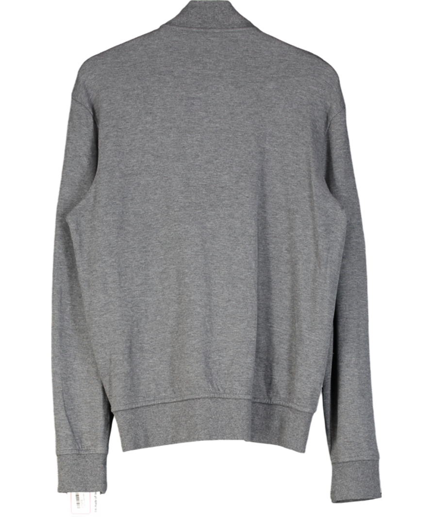 Polo Ralph Lauren Grey Full Zip Sweatshirt UK S
