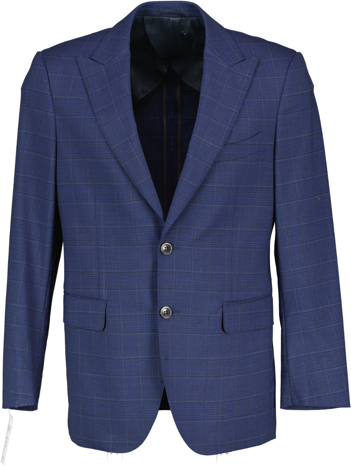 Balmain Blue Extra Slim Fit Suit Blazer UK L