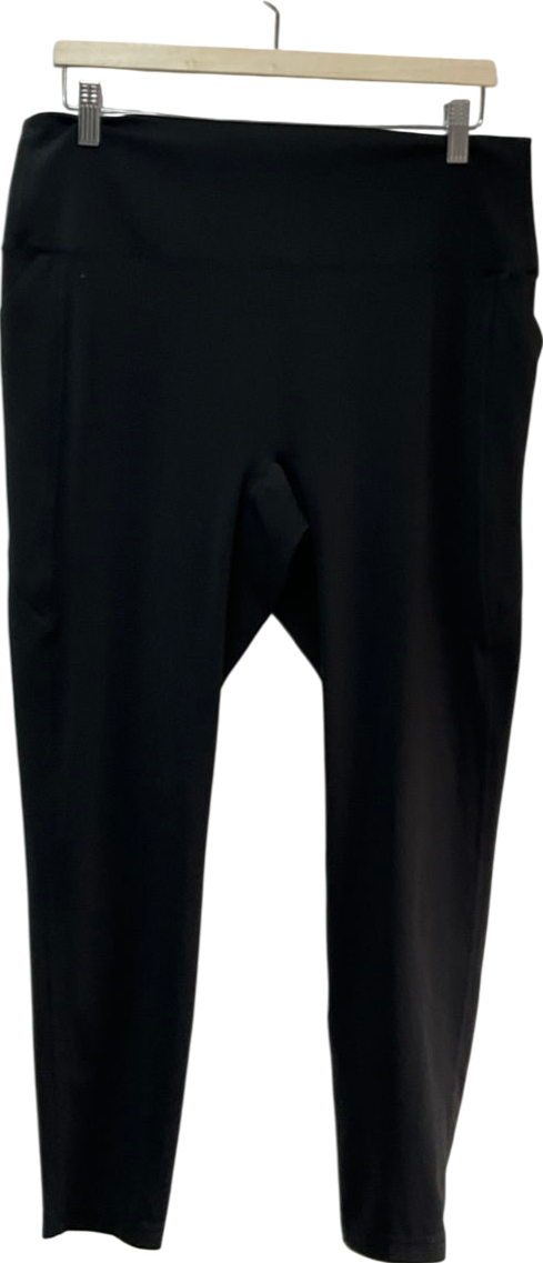 Uniqlo Black Active Leggings UK XXL