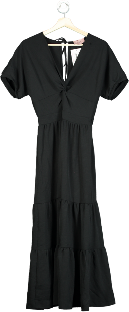 AX Paris Black Maxi Dress UK 8