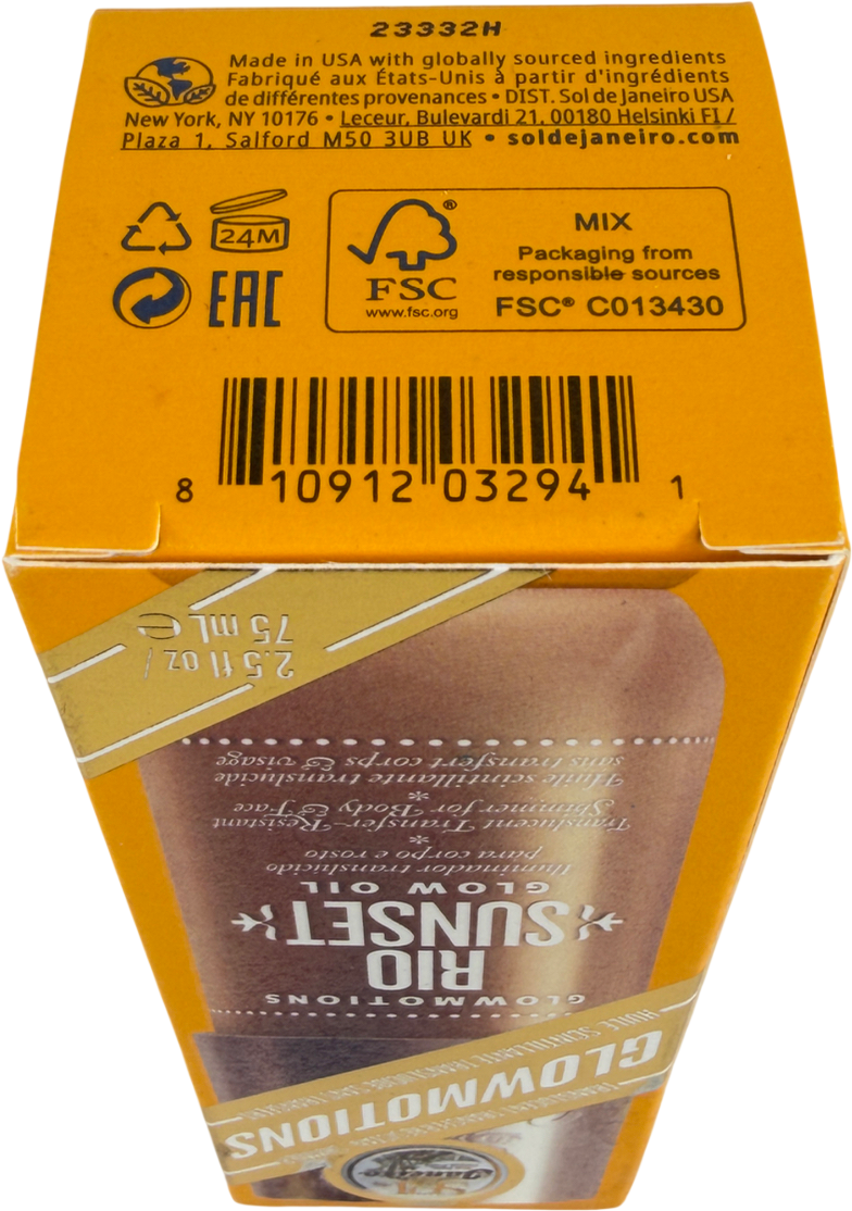 Sol de Janeiro Glowmotions Rio Sunset Bronze Glow Oil 75ml