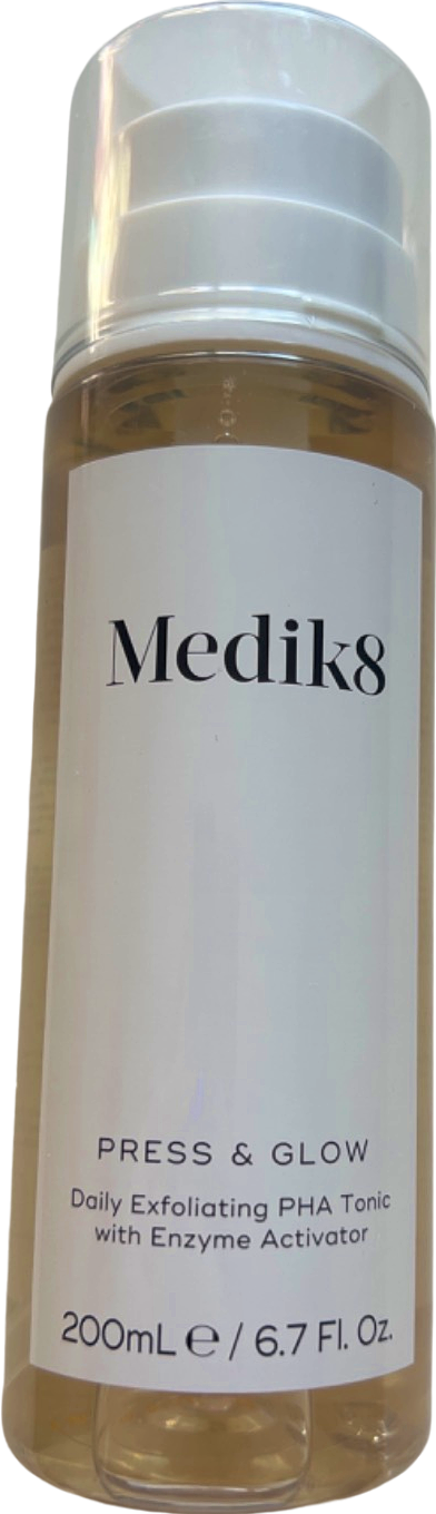 Medik8 Press & Glow Daily Exfoliating PHA Tonic 200ml