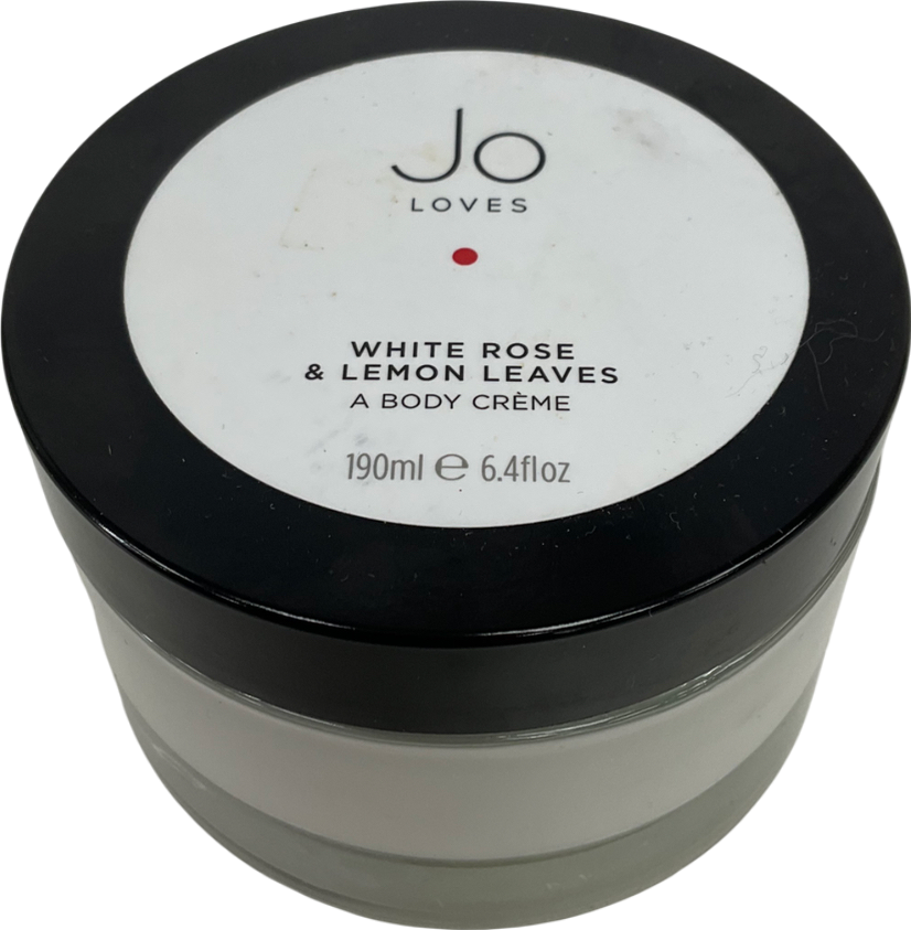 Jo Loves White Rose & Lemon Leaves Body Cream 190 ml