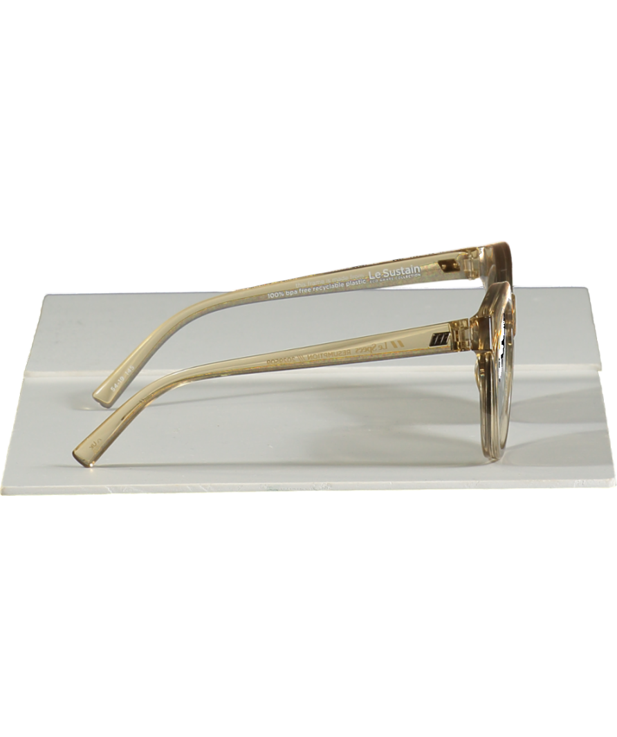 Le Specs Beige Resumption Sunglasses One Size